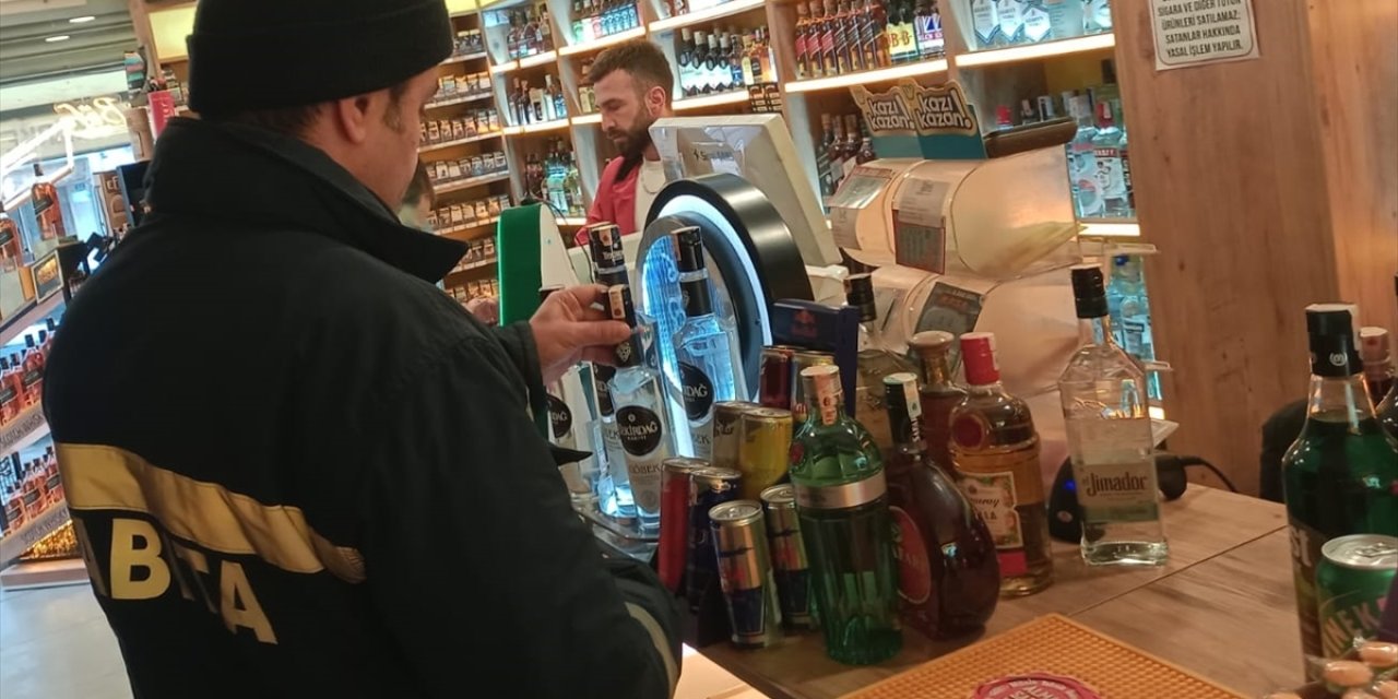 Konya’da sahte içki denetimi