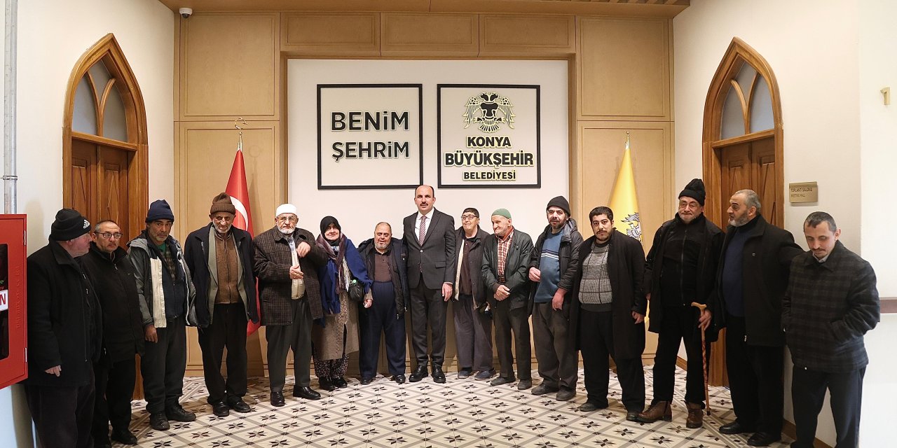 Konya’nın Başkanı, Konya’nın Güllerini ağırladı