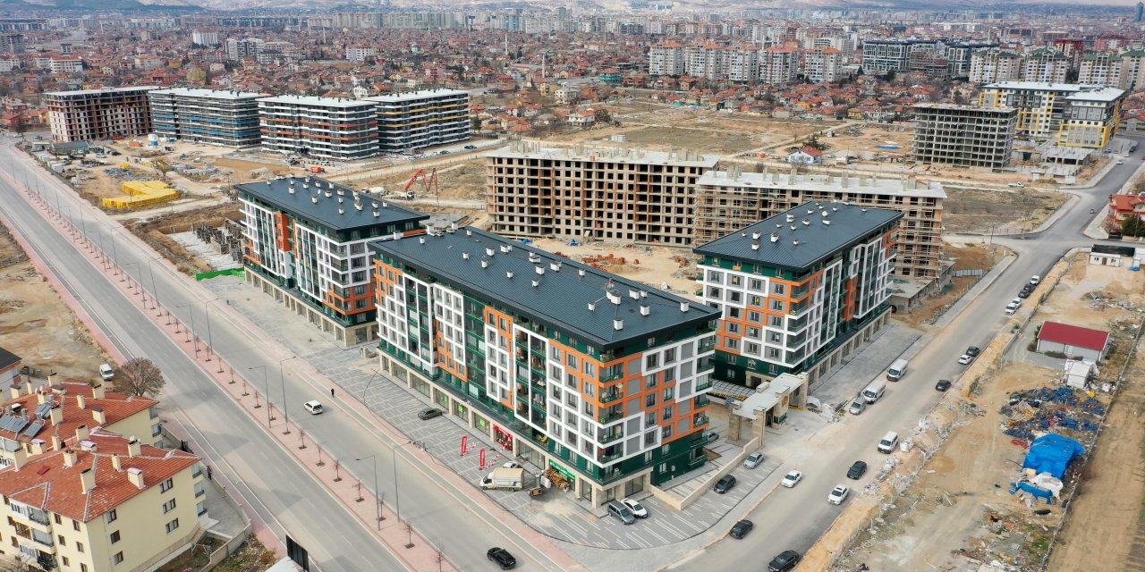 Meram’ın konutları hızla yükseliyor