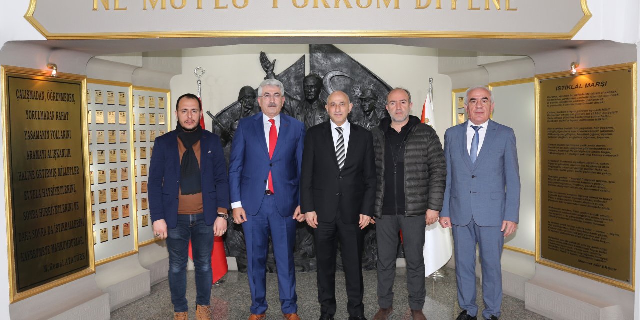 KGC heyeti İl Emniyet Müdürü Yüksek ile görüştü