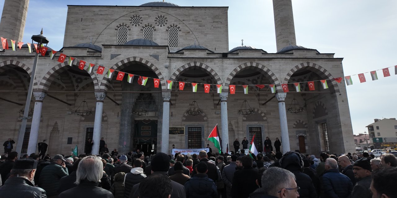 Konya'dan Gazze için güçlü destek