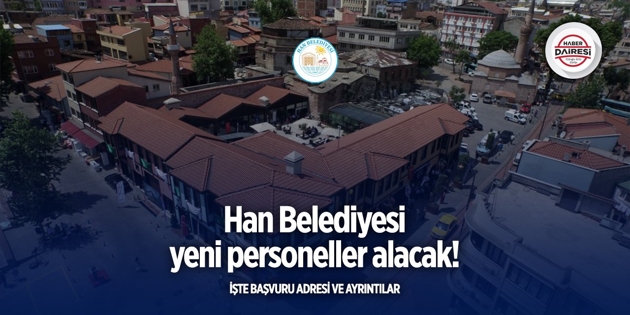 Eskişehir Han Belediyesi personel alımı 2025