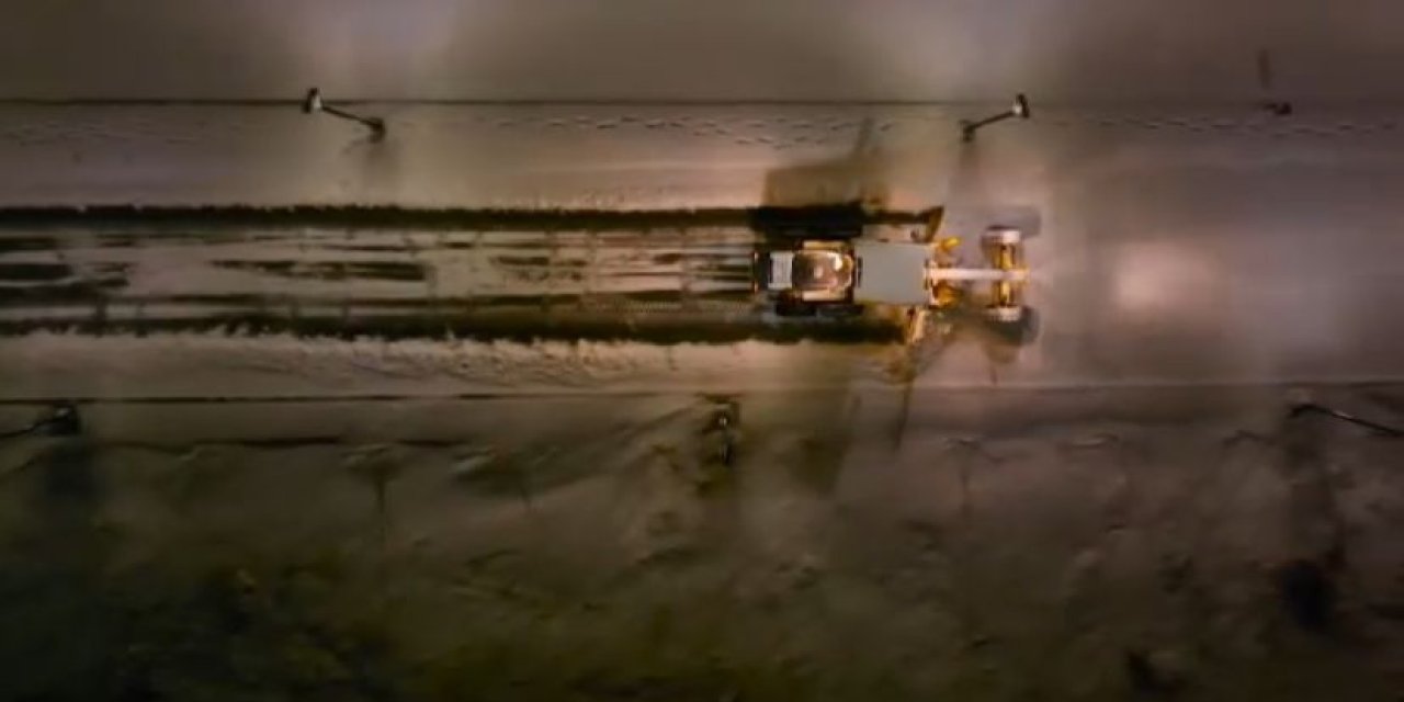 Kar yağışı sonrası aşk mesajına başkanın güldüren notu