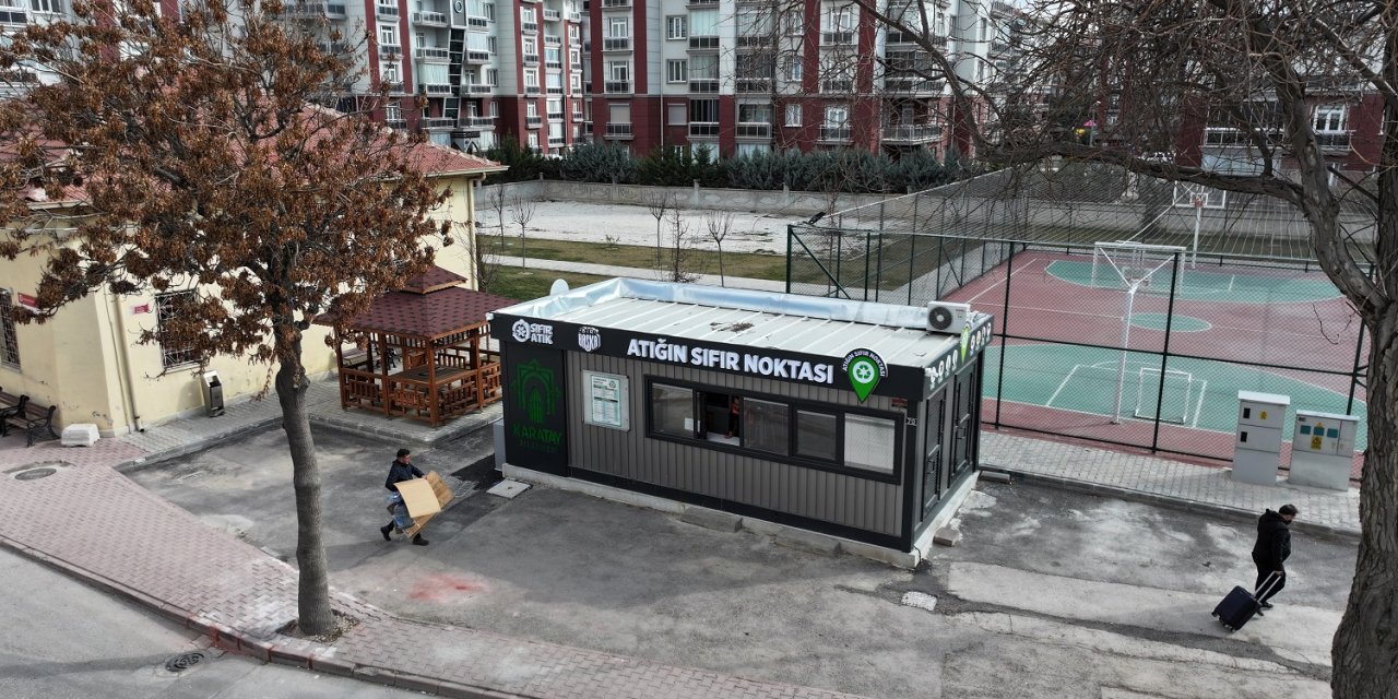 Karatay’da atıklar dönüştü vatandaş kazandı