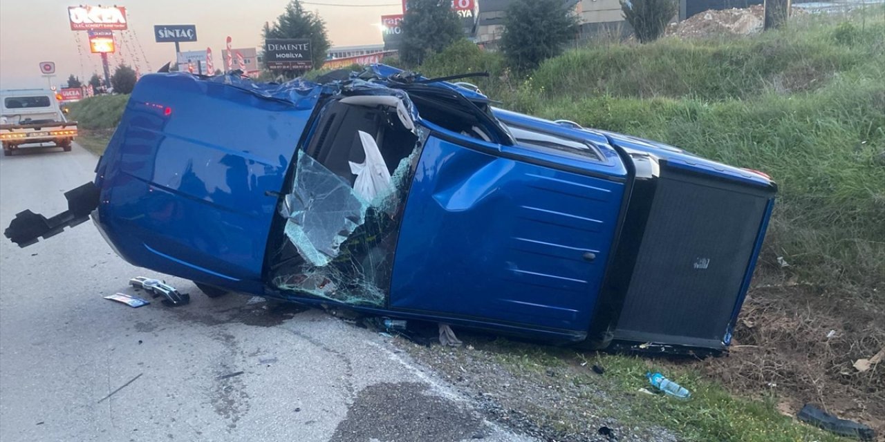 Alkollü sürücü dehşeti! Feci kaza kameraya yansıdı