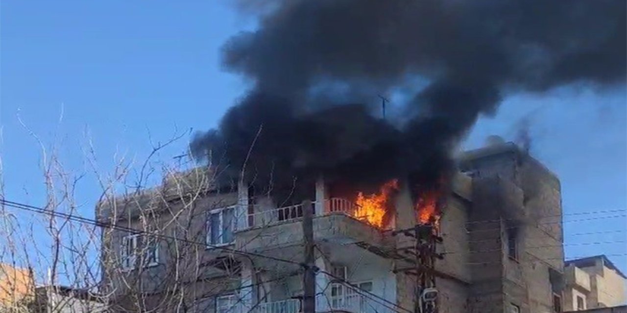 Devrilen soba yangın faciasına sebep oldu