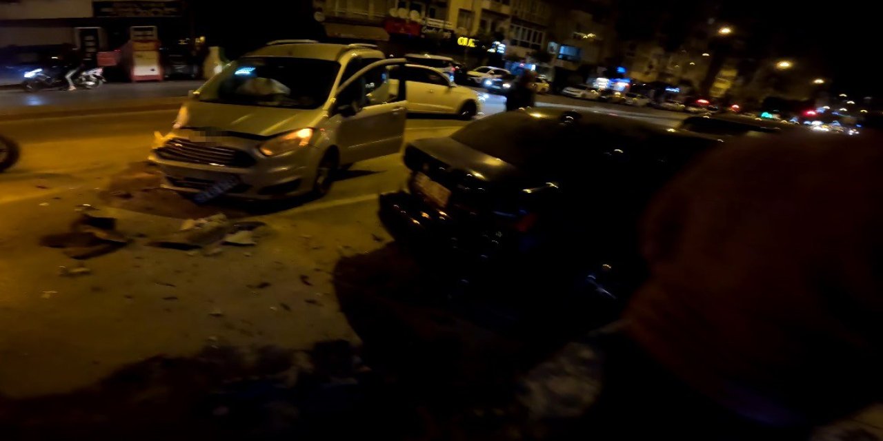 Babasının arabasını çaldı, 5 lüks aracı pert etti!