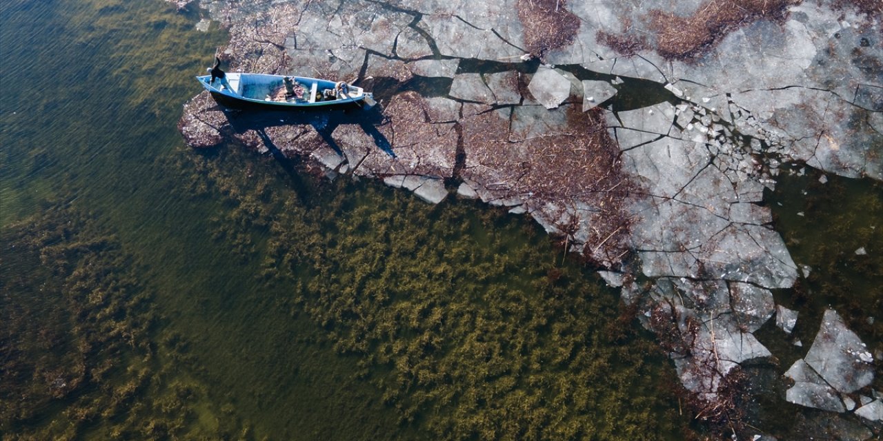 Göl erken dondu, Konya’da kuraklık balıkçıları da vurdu