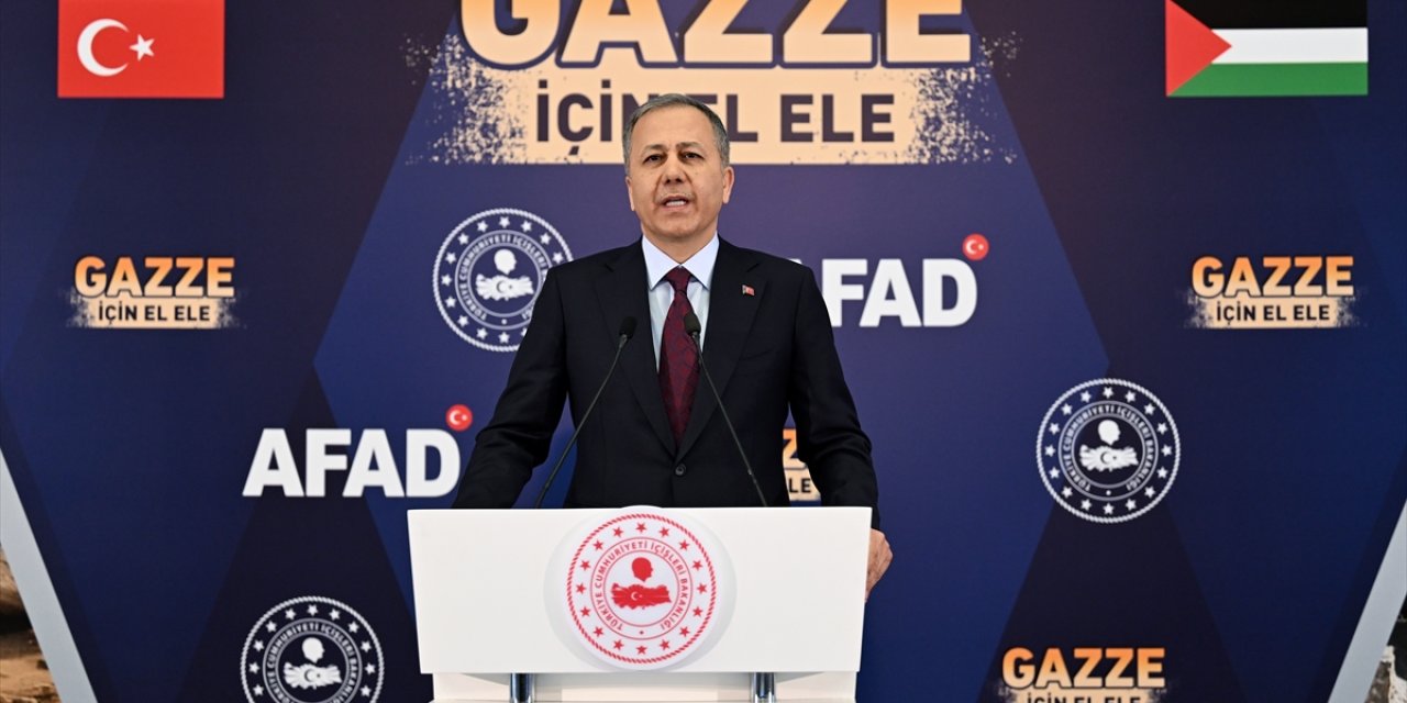 AFAD'dan "Gazze İçin El Ele" yardım kampanyası