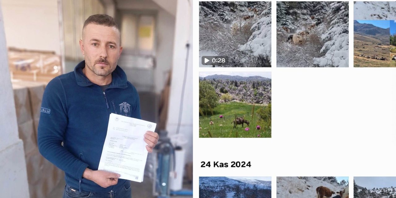 1 yıl önce çektiği fotoğraf Konyalı besiciye pahalıya patladı