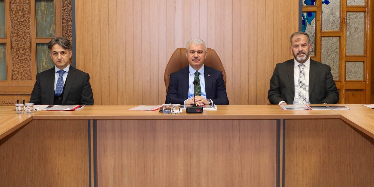 Konya Valisi İbrahim Akın'dan İl Müftülüğüne ziyaret