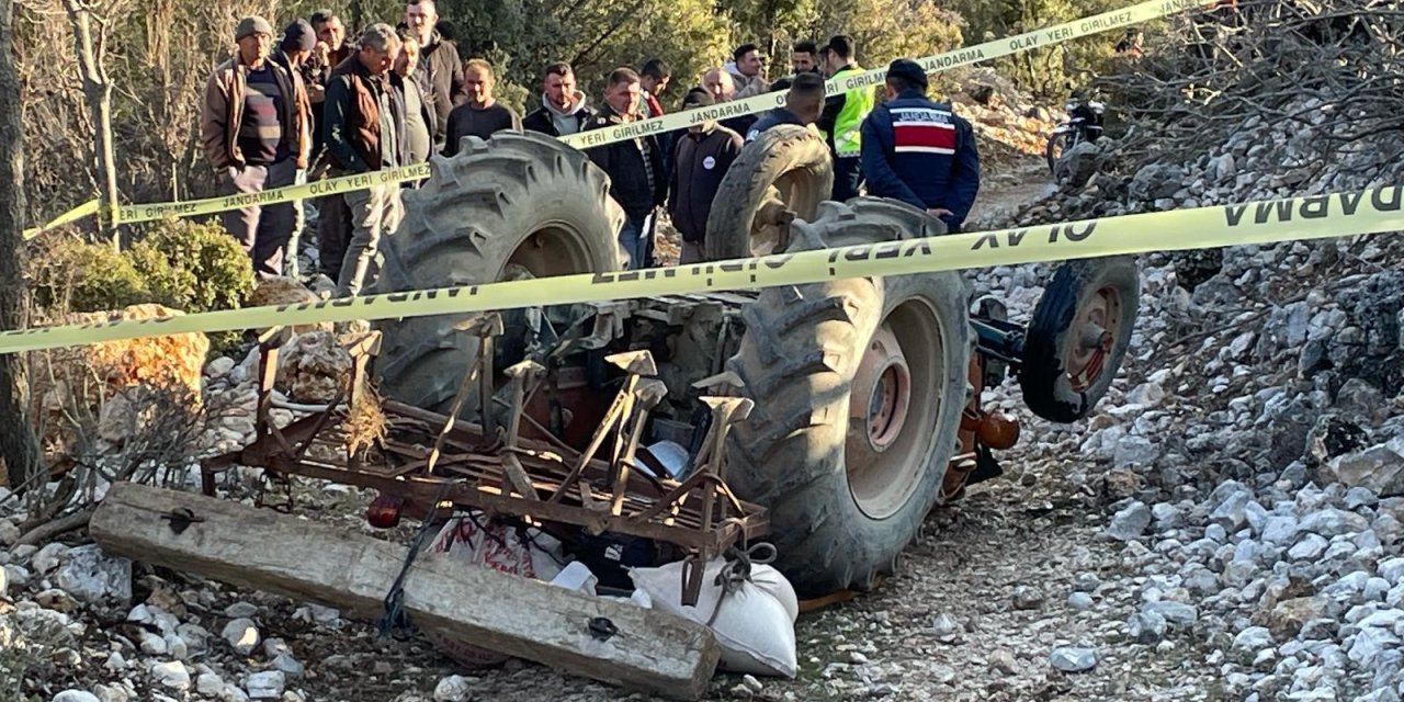 Traktörün altında kalan yaşlı adam hayatını kaybetti