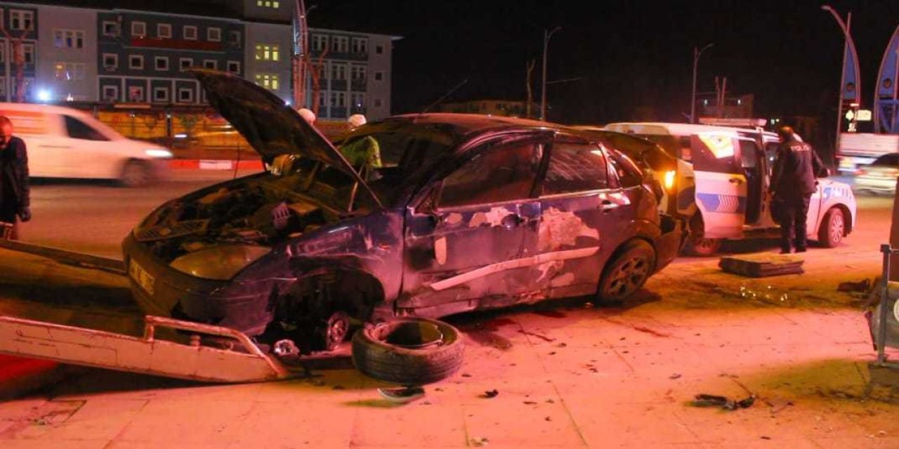 Feci kaza: Takla atan otomobilde bir ölü, bir yaralı