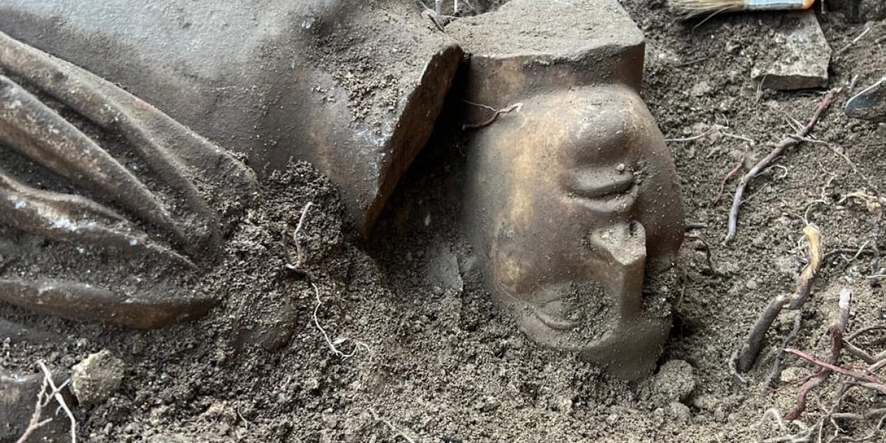 Aspendos'ta Roma Dönemi’ne ait eserler gün ışığına çıkıyor