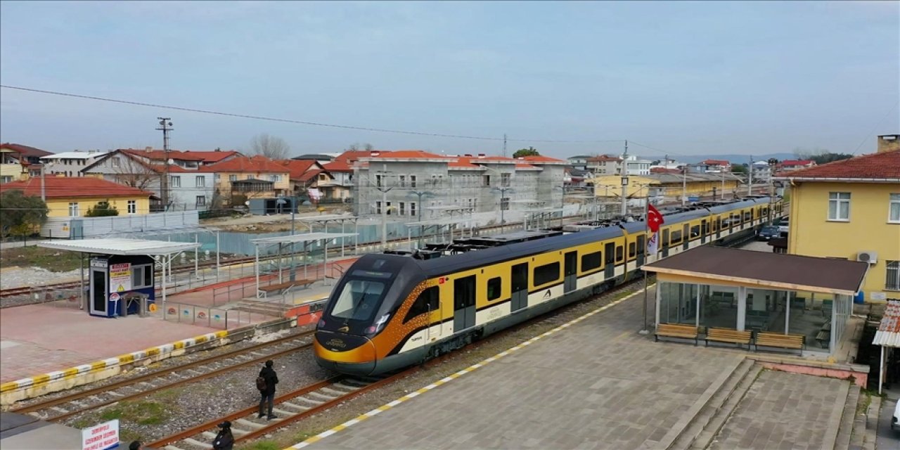 Milli banliyö tren setinde ilk üretim tamamlandı