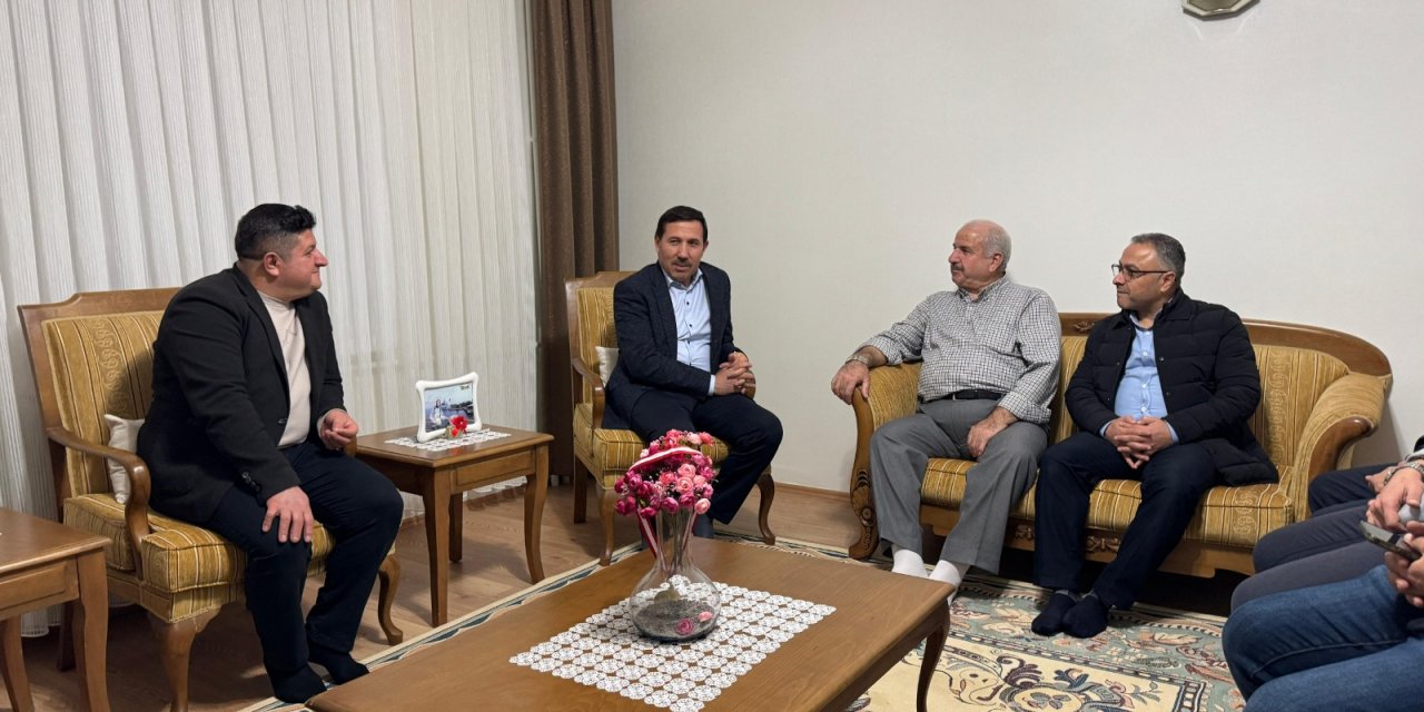 Başkan Kılca’dan teravih sonrası gazilere vefa ziyareti