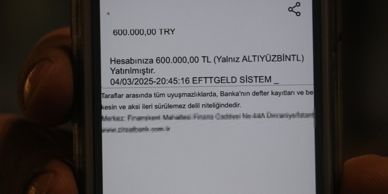 Tost parası yerine servet gönderdi!