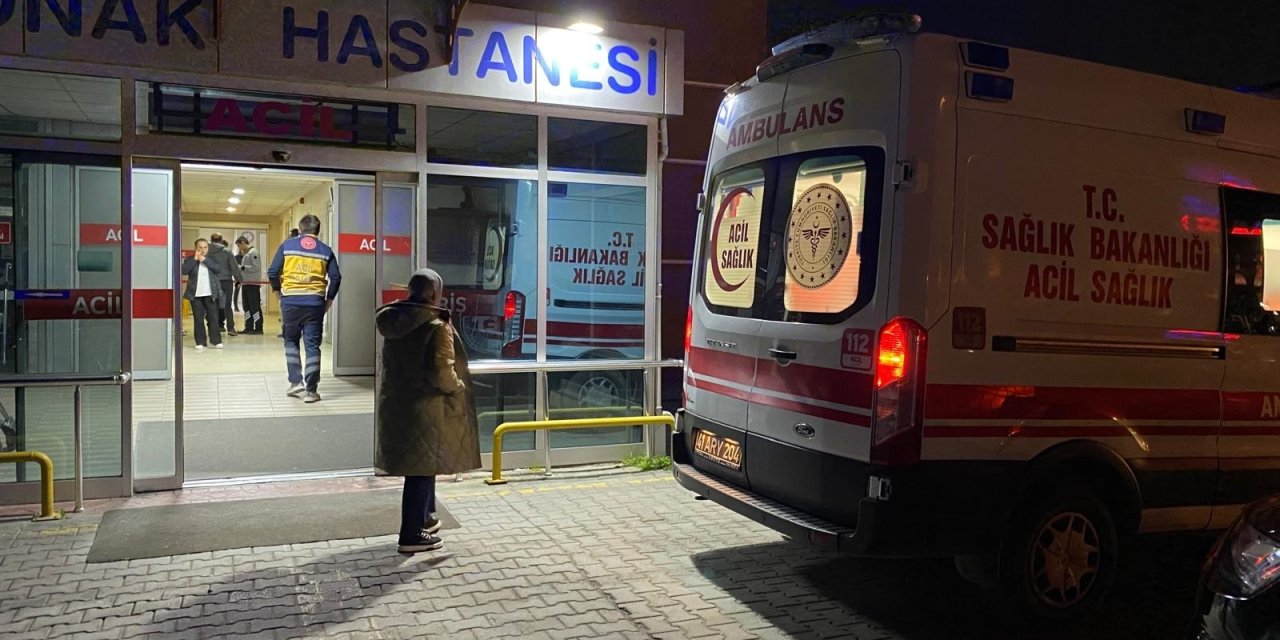 Yolun ortasında dehşet anı: Hastanede yaşam mücadelesi veriyor