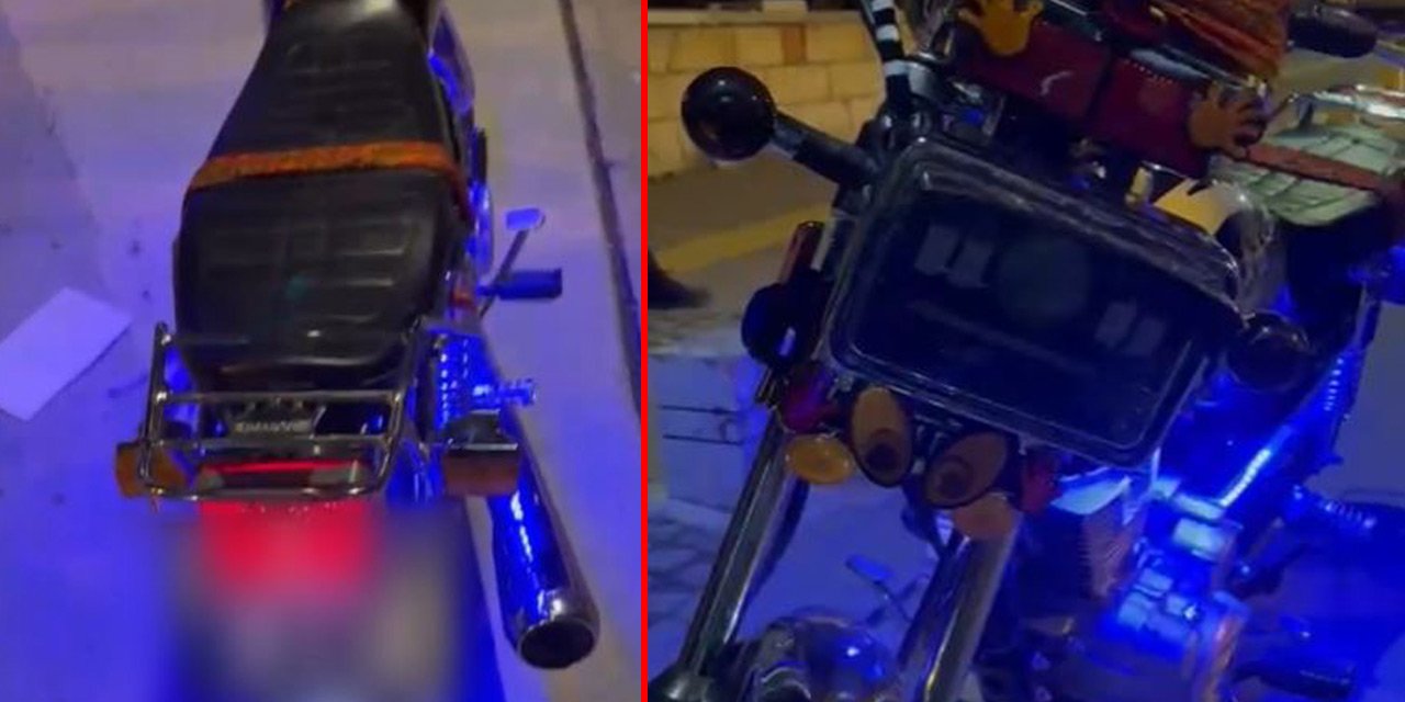 Yer Konya! Motosikletinin ederinden 6 kat fazla ceza yedi