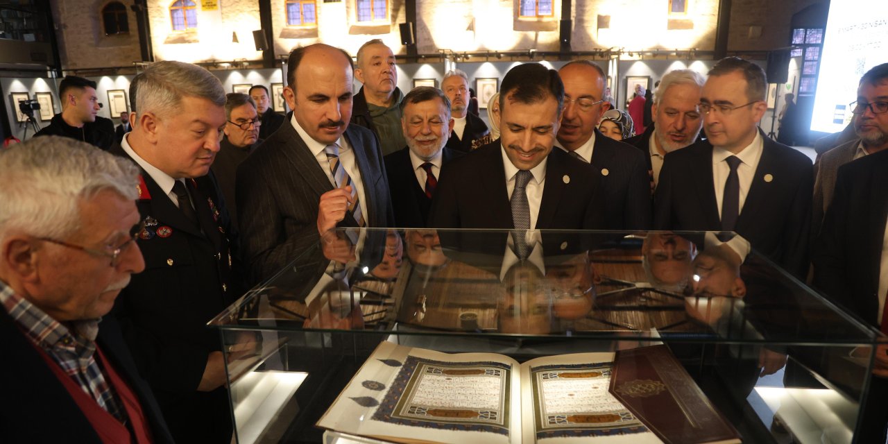 İstanbul Mushafı Konya’da sanatseverlerle buluştu