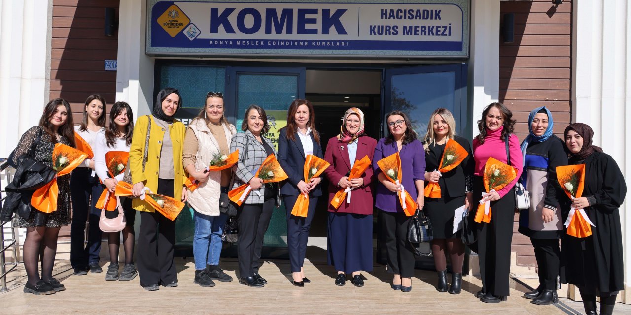 Konya’da üretimden yönetime kadın eli değecek