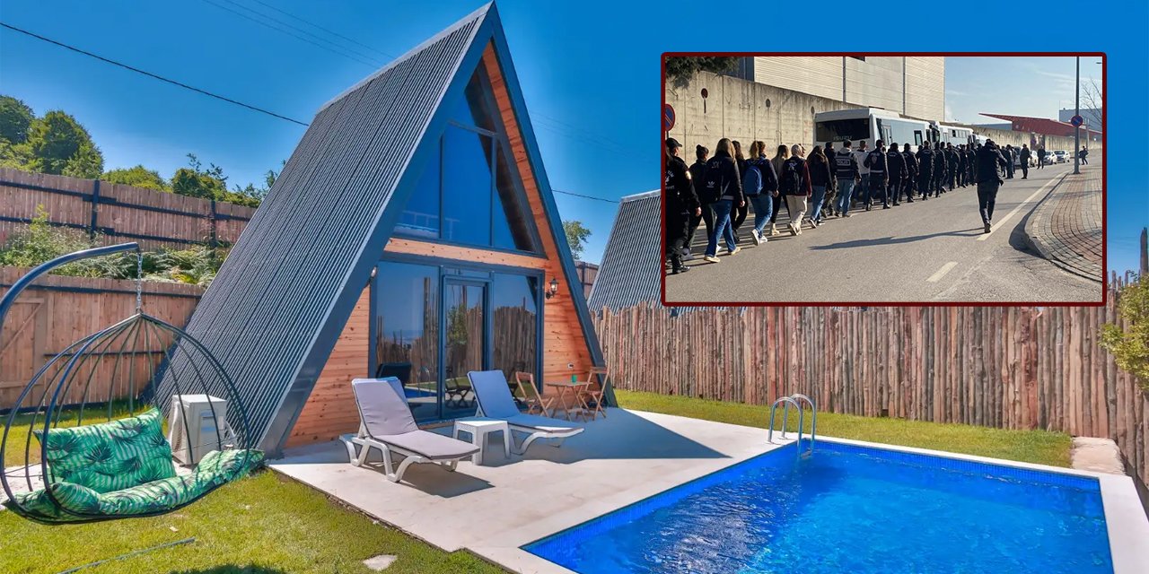 120 milyon liralık bungalov operasyonunda 22 kişi tutuklandı