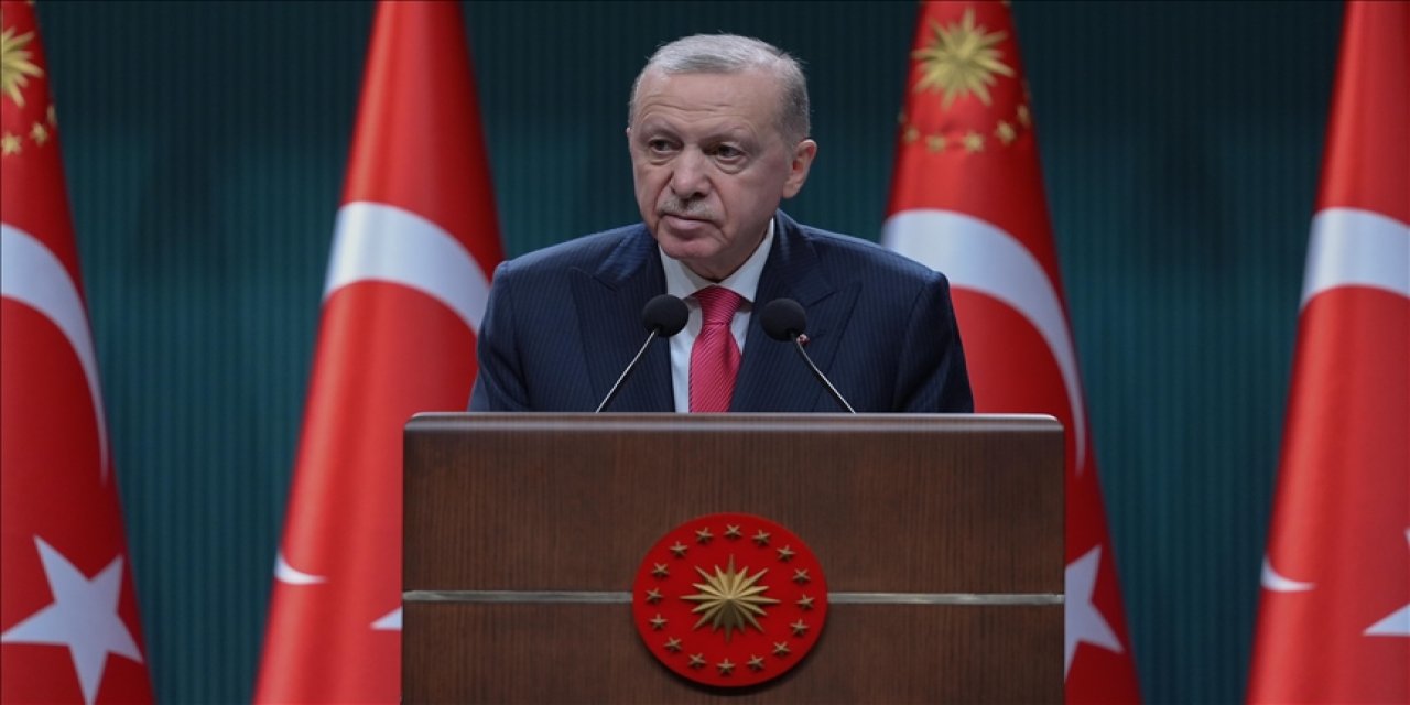 Cumhurbaşkanı Erdoğan, Kabine sonrası konuştu