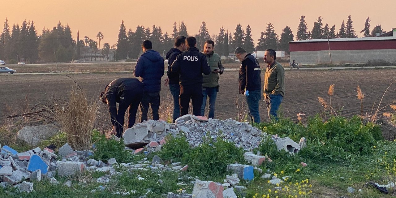 Dere yatağında kimliği belirsiz iskelet bulundu