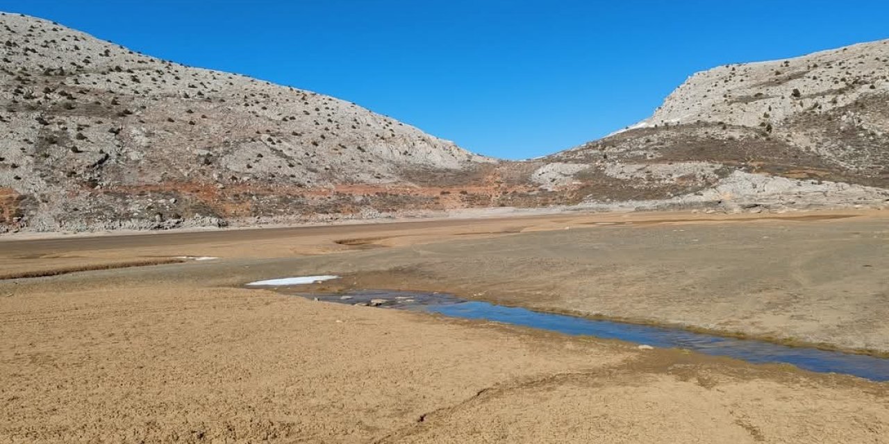 Konya'nın bu ilçesinde su kaynakları alarm veriyor