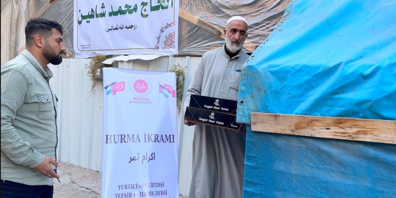 Konyalılar Gazze’de iftarlık dağıttı