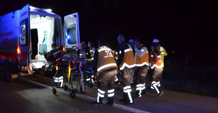 Konya’daki kazadan acı haber! 14 yaralıdan biri hayatını kaybetti
