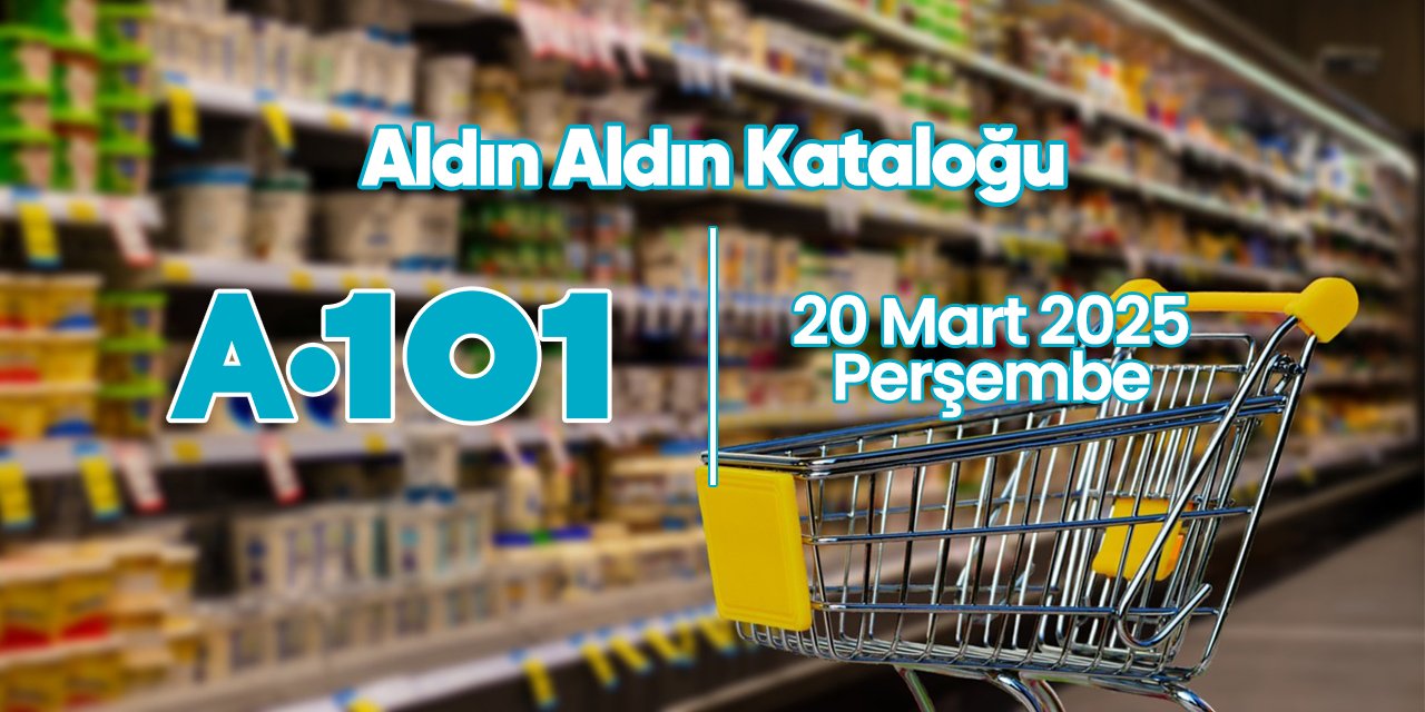 A101 20 Mart Aldın Aldın Kataloğu