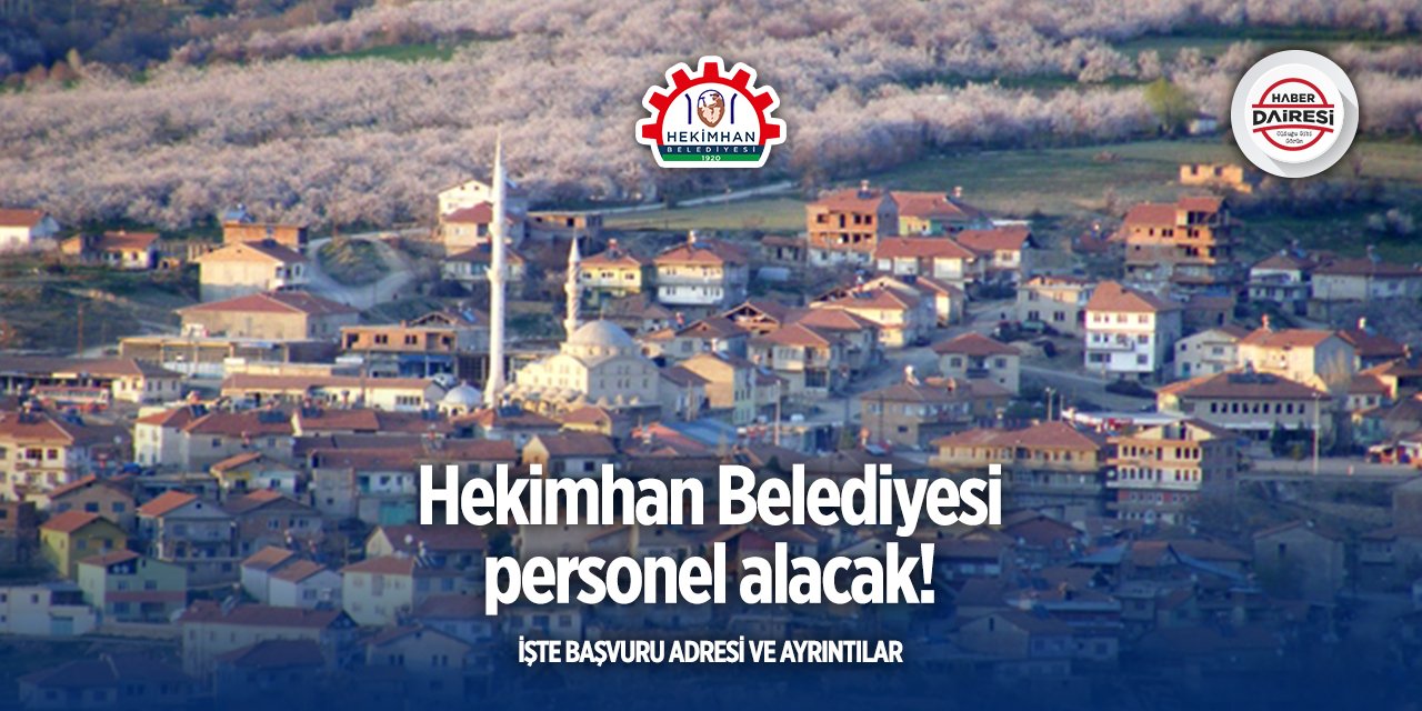 Malatya Hekimhan Belediyesi işçi alımı 2025