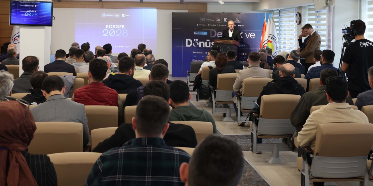 Konya’da sanayicilere KOSGEB destekleri tanıtıldı