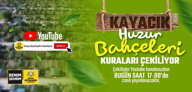 Kayacık Huzur Bahçeleri Kuraları Çekildi
