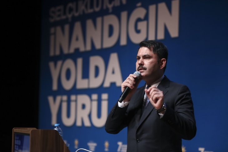 Bakan Kurum: Konya AK Parti'dir, AK Parti Konya'dır