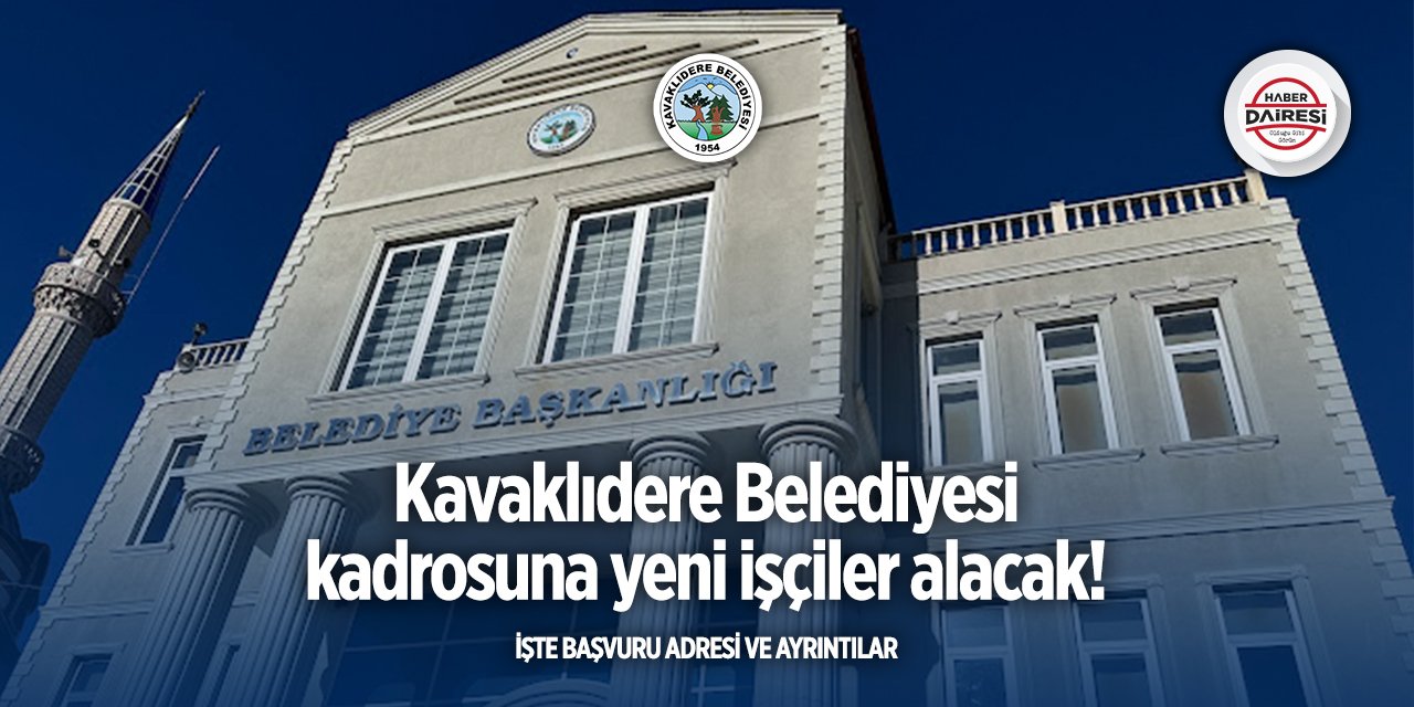 Muğla Kavaklıdere Belediyesi personel alımı 2025