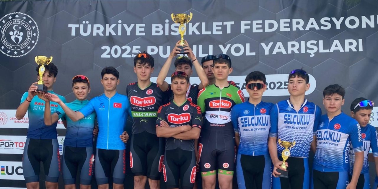 Konyalı sporcular madalyaya doymuyor