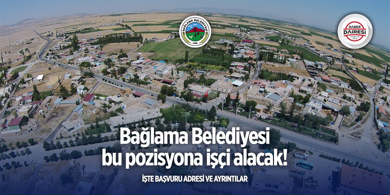 Niğde Bağlama Belediyesi personel alımı 2025