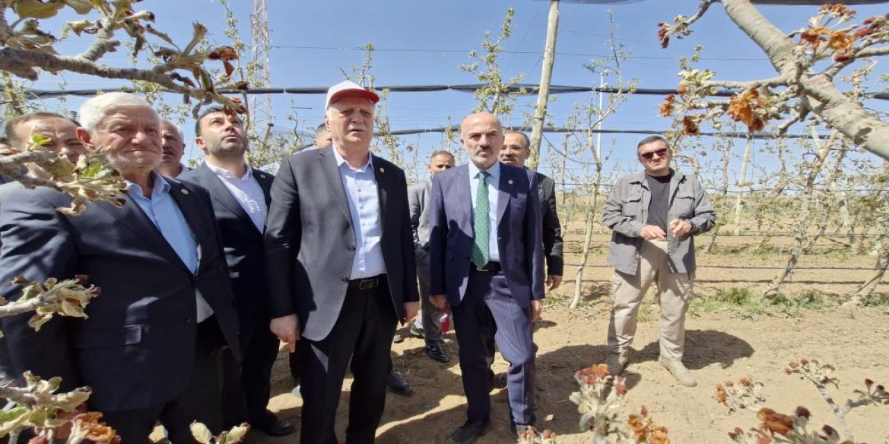 Karaman’da zirai don afetinin boyutu ortaya çıktı