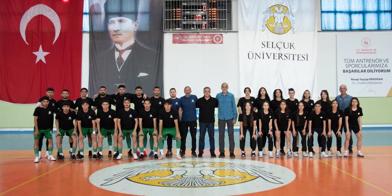 Konya Selçuk Üniversitesi, futbol müsabakalarına kapılarını açtı