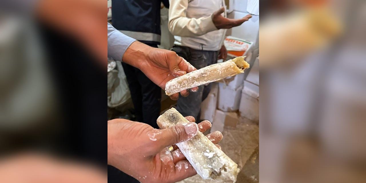 Denetimde ele geçirildi: 2 ton küflenmiş lokum
