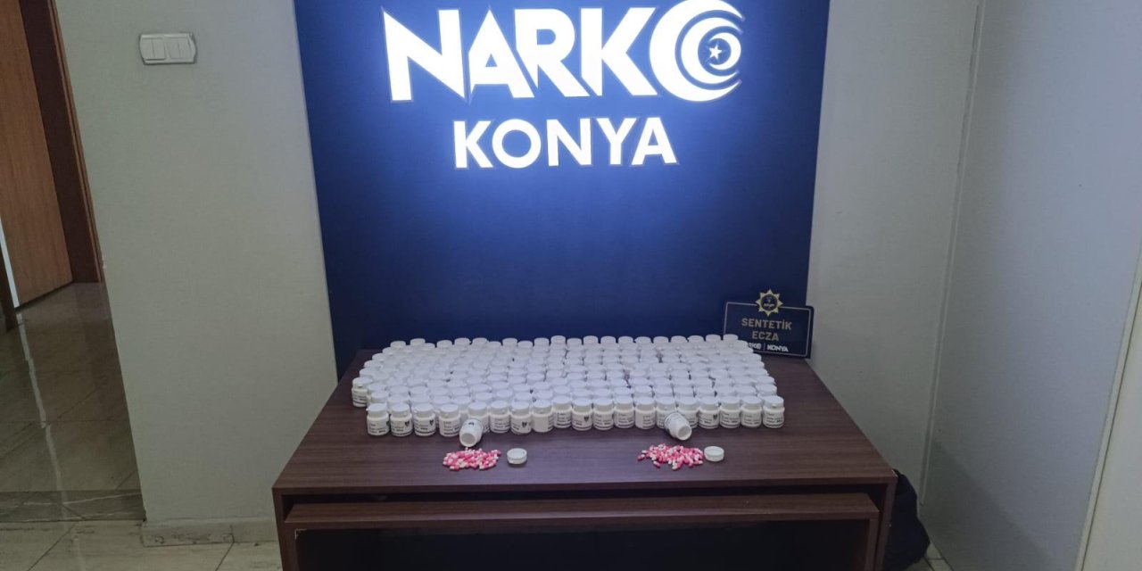 Konya’da 46 zehir taciri daha cezaevine konuldu