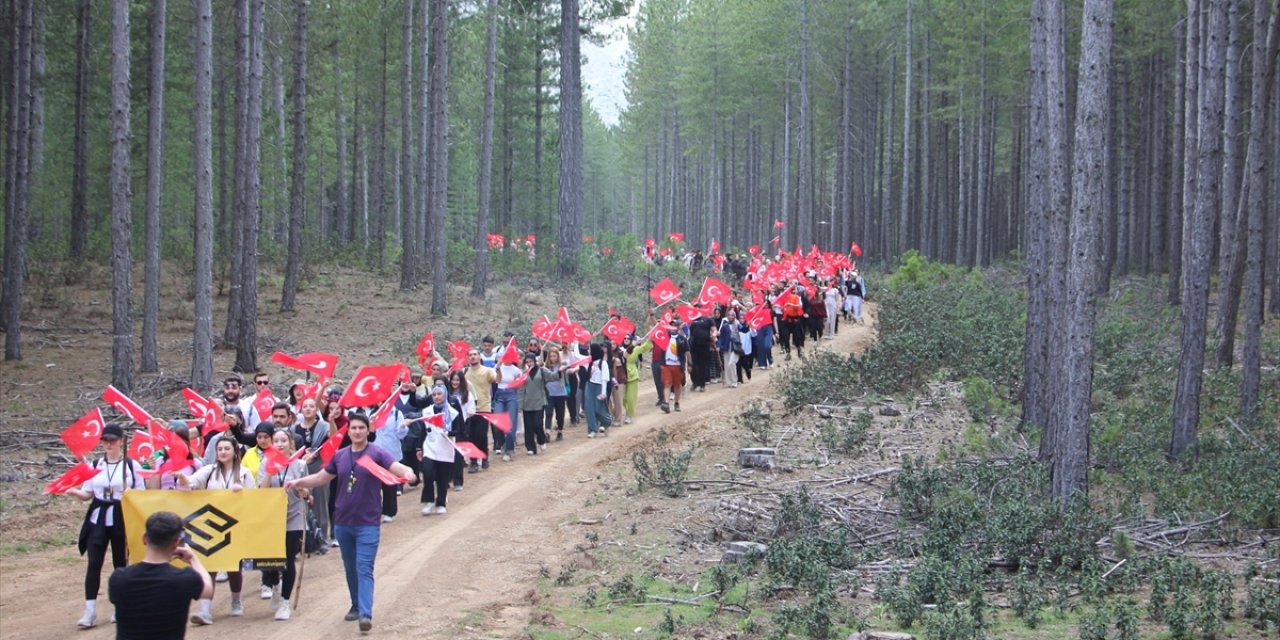 Konya’nın en çok ziyaretçi çeken milli parkında doğa yürüyüşü