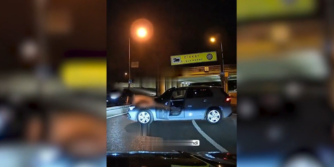 Aracıyla kadın sürücünün önünü kesmişti: Gereği yapıldı