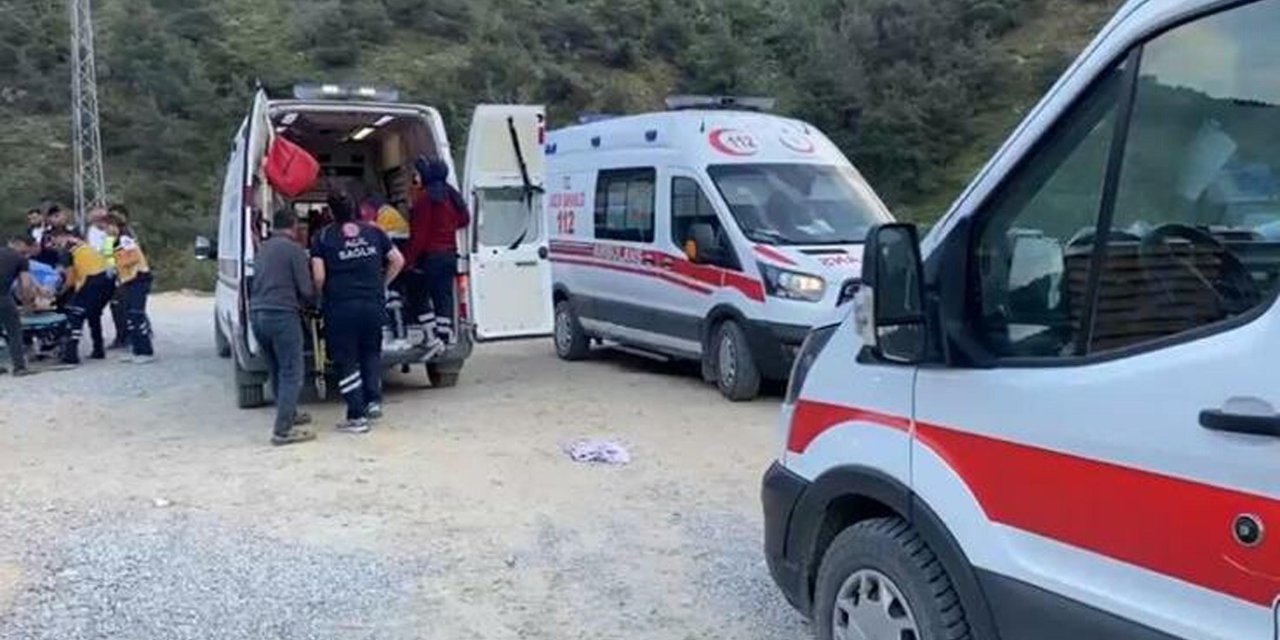 Hızlı tren inşaatında demir çöktü: 9 yaralı