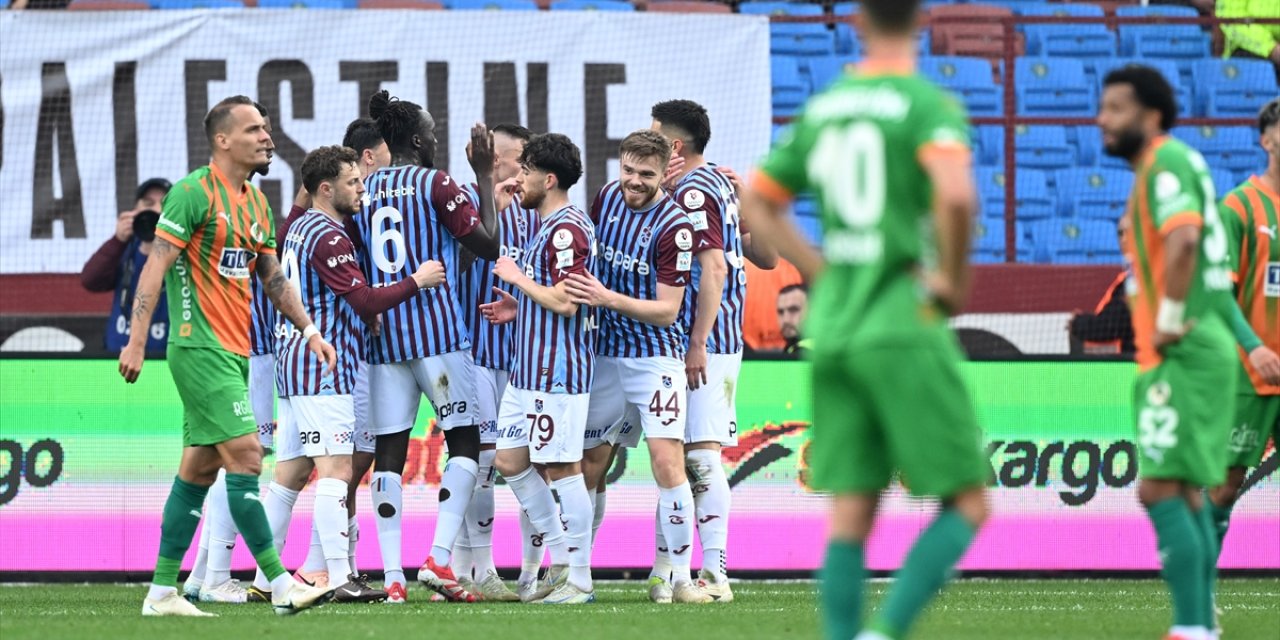 7 gollü maçta kazan Trabzonspor