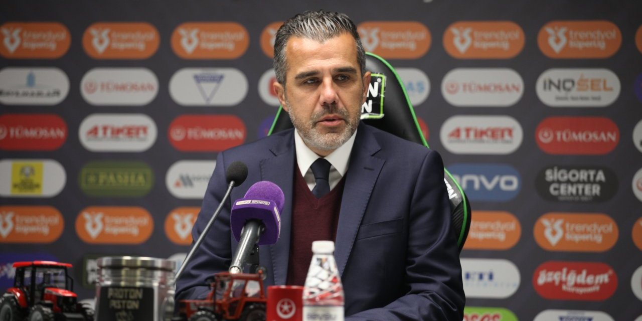 Mustafa Alper Avcı: "Konyaspor'u tebrik ediyorum"