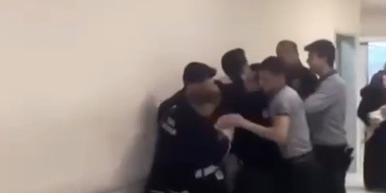 Hastanede şiddet: Öfkeli baba ortalığı birbirine kattı