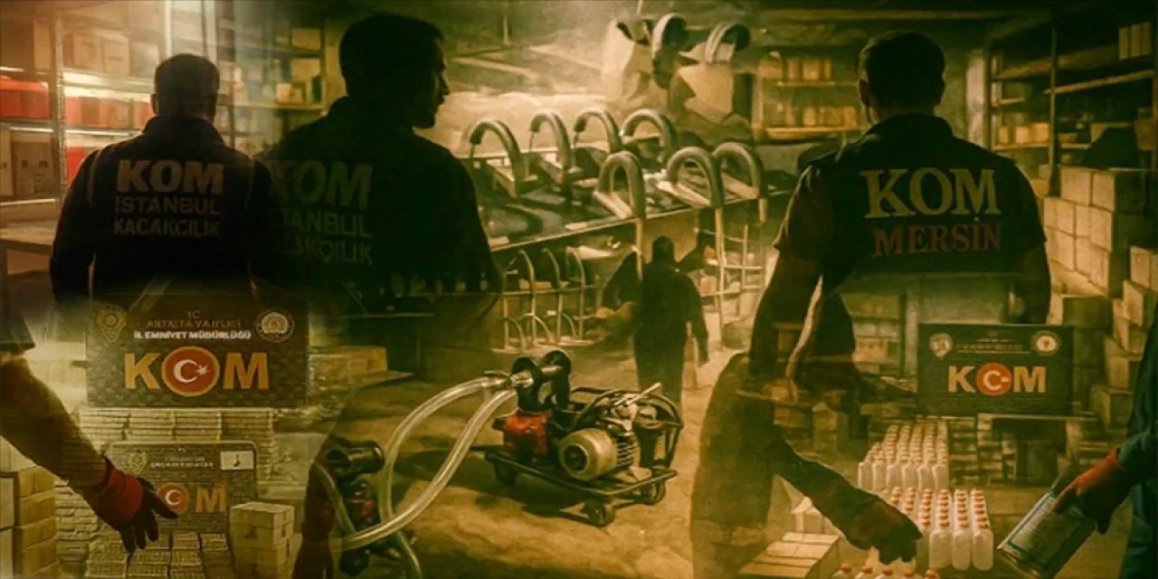 Sahte içki operasyonlarında 137 şüpheli yakalandı